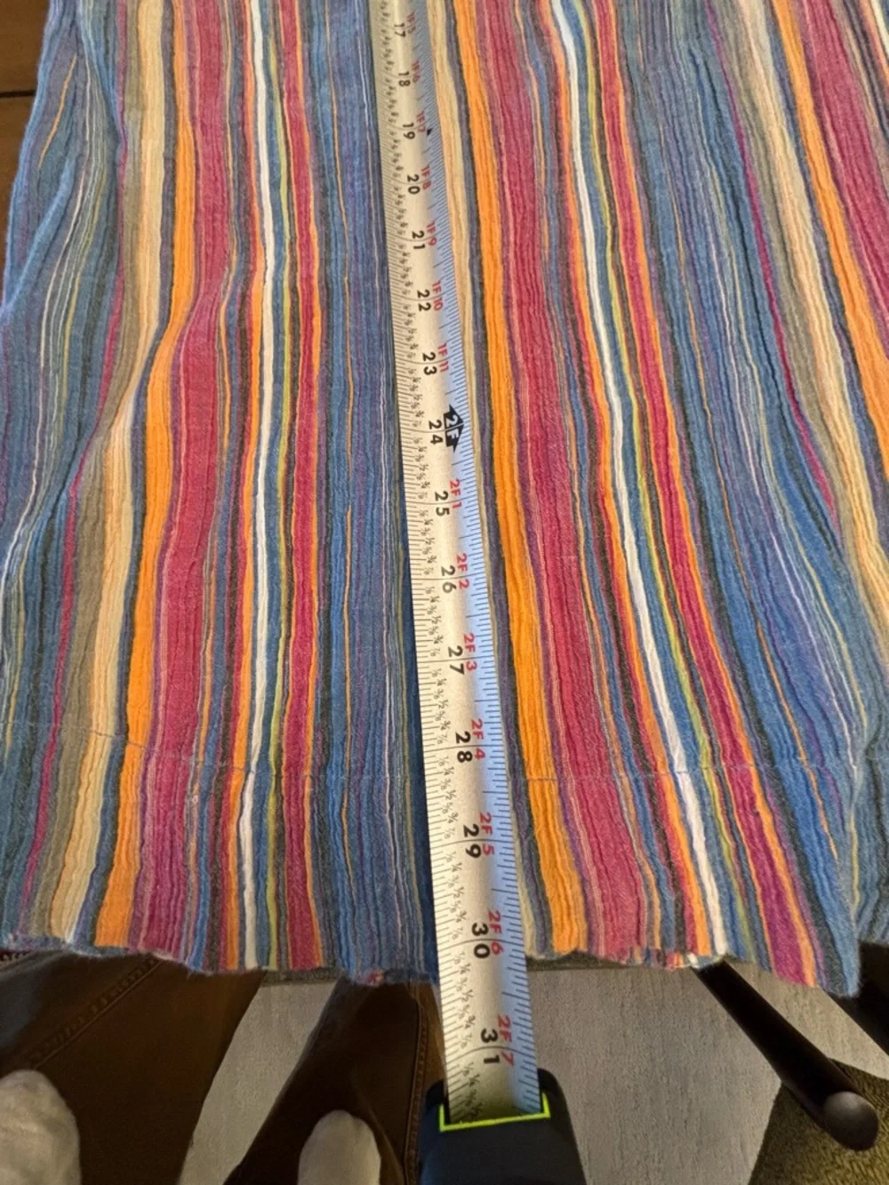 Soft Surroundings Striped Tunic with Intricate Beading - Picture 8 of 9